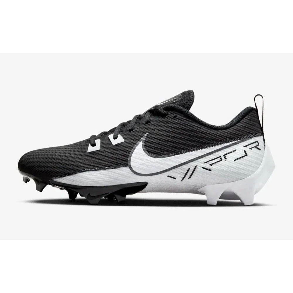 Men's Size 7 Nike Vapor Edge Speed 360 2 Black Football Cleats